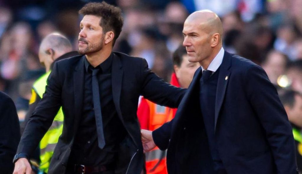 Sorpresa Zidane Simeone derbi
