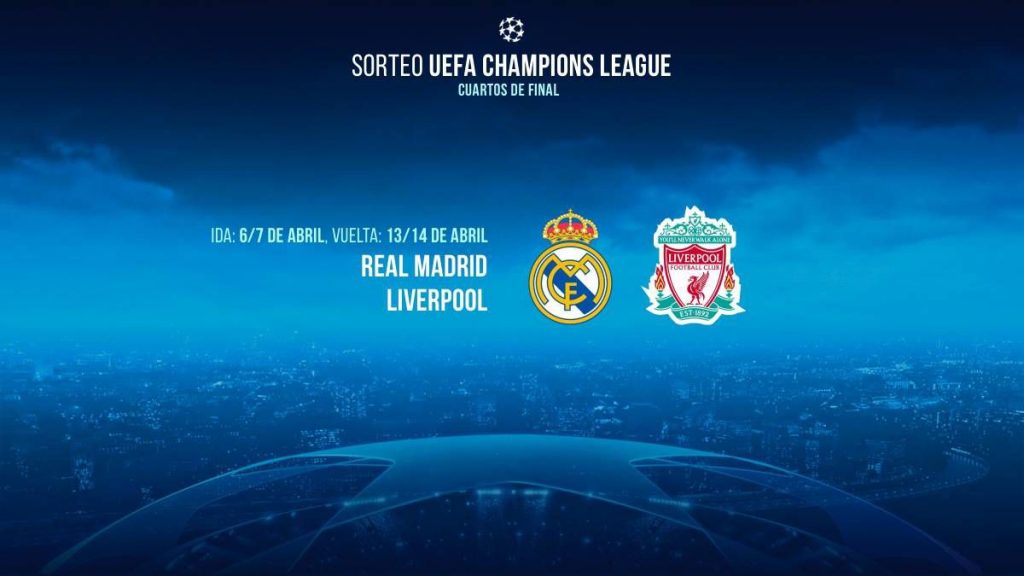 Real Madrid-Liverpool: partidazo en los cuartos de la CHampions League.
