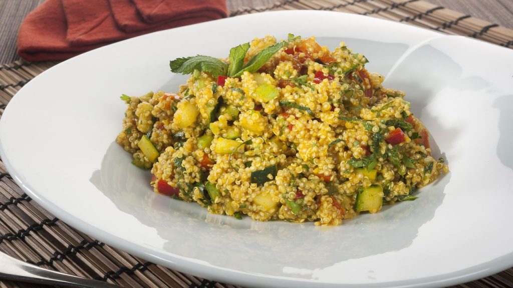 Tabulé con quinoa.