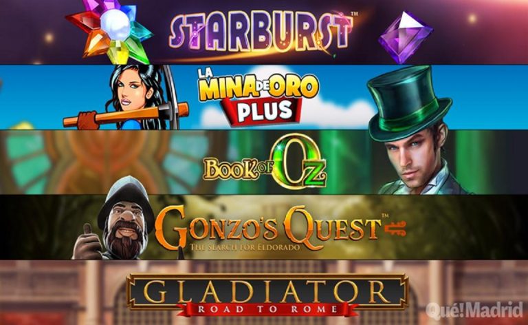 5 slots gratis para jugar ahora mismo en los casinos online
