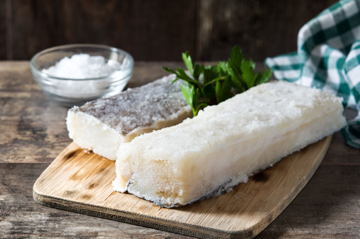 ¿Cómo preparar el bacalao salado?