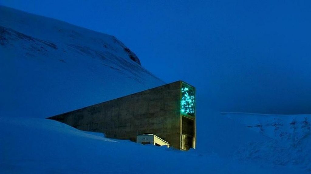 10 lugares prohibidos que jamás podrás visitar 94 Bóveda mundial de semillas Svalbard, Noruega