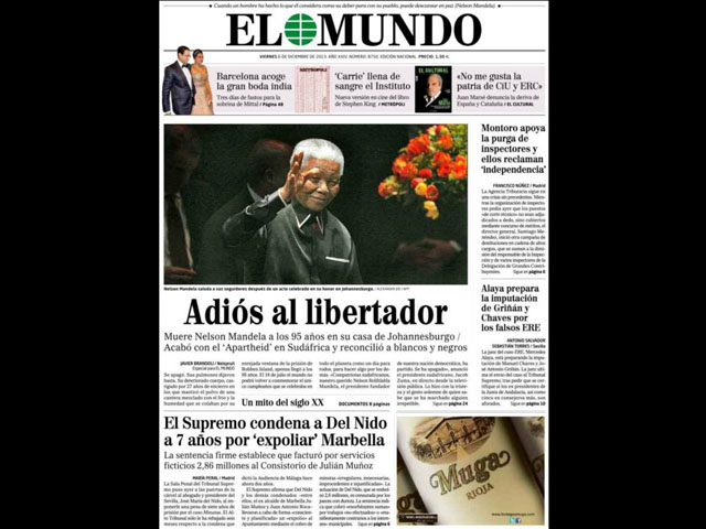 10 portadas históricas de periódicos españoles