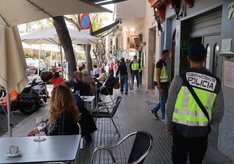 Baleares levanta 270 actas y precinta un local desde el inicio de Semana Santa