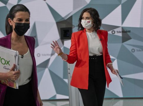 Ayuso cree que Iglesias se ha comportado en el debate Ayuso cree que Iglesias se ha comportado en el debate