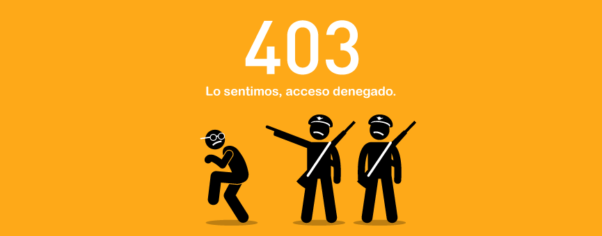 Adiós error 403 de Google tras comprobar certificado