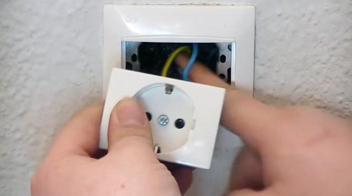 Prueba el enchufe y listo