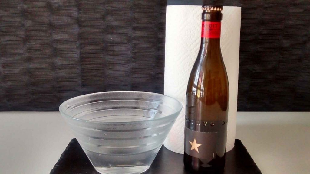 Usar servilletas o papel de cocina