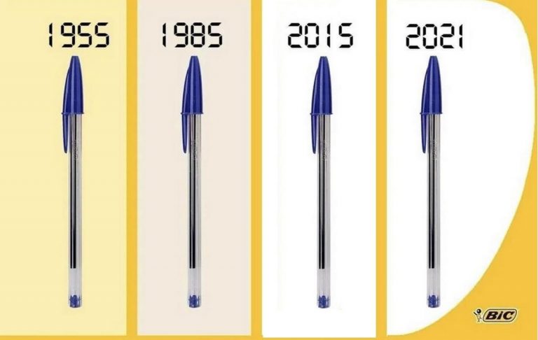 70 años de vida: el único cambio del bolígrafo BIC del que no te has dado cuenta