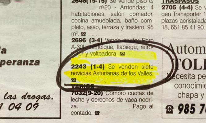 Anuncios insólitos en periódicos españoles 11