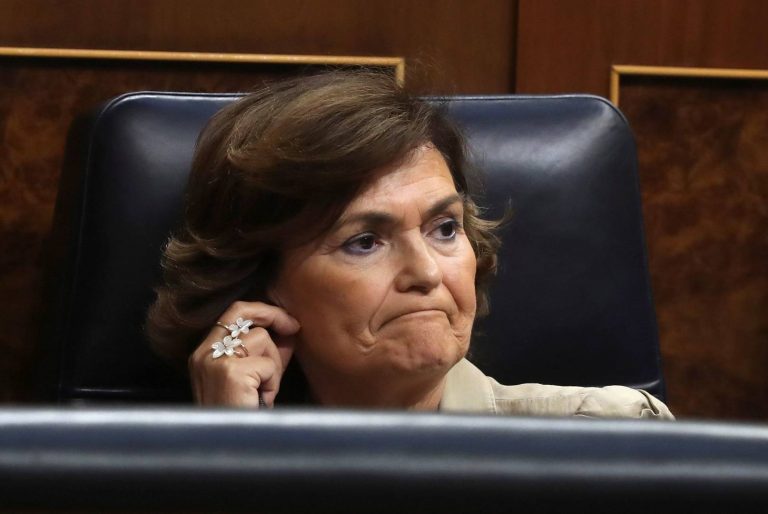 Carmen Calvo descarta ampliar el estado de alarma