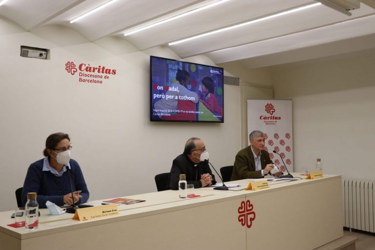 La crisis triplica los usuarios sin ingresos atendidos por Cáritas en Barcelona