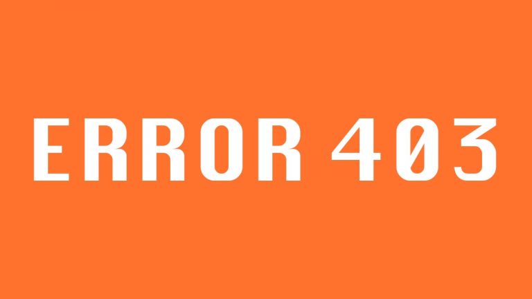 Cómo solucionar el error 403 de Google
