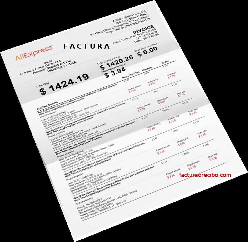 ¿Cómo conseguir una factura en Aliexpress?