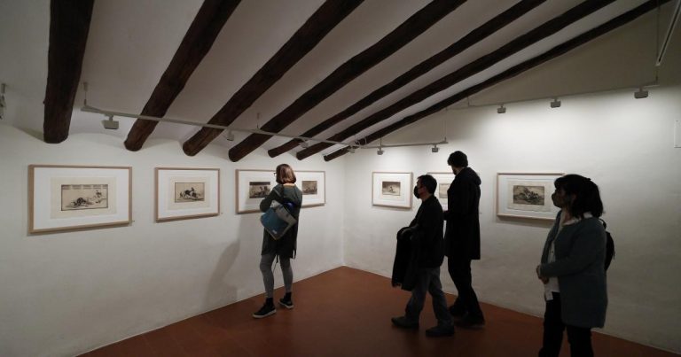 Más de 1.500 personas visitan Fuendetodos en Semana Santa