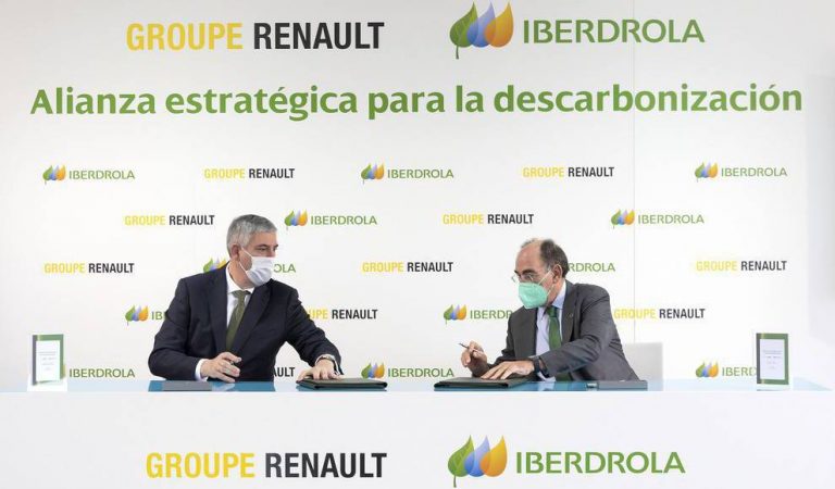 Renault e Iberdrola sellan una alianza para alcanzar la huella de carbono cero