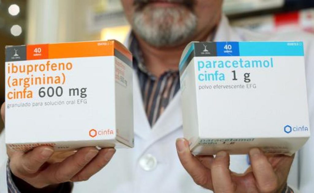 Qué implica tomar Ibuprofeno y Paracetamol
