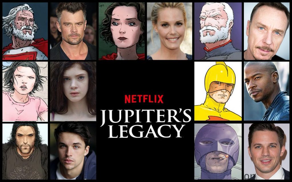 ¿Cuáles son los personajes protagonistas de Jupiter’s Legacy?