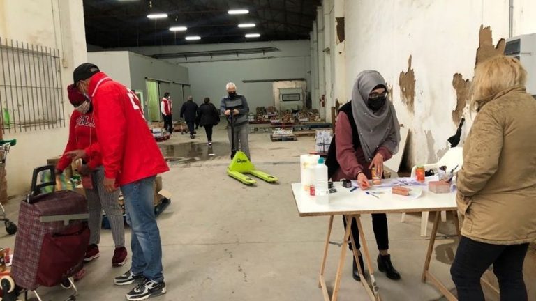 La demanda a los bancos de alimentos aumenta un 50% por la pandemia