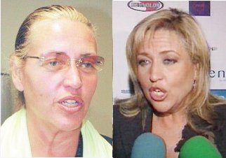 Los colaboradores de "Sálvame" antes de pasar por chapa y pintura