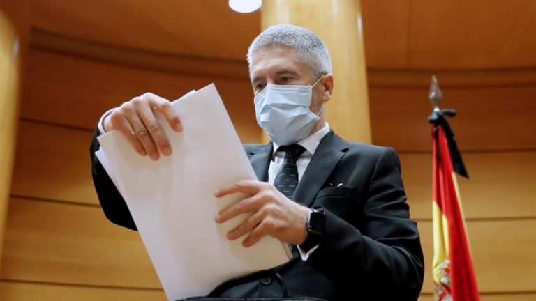 Marlaska repite por segundo día consecutivo que no dimite