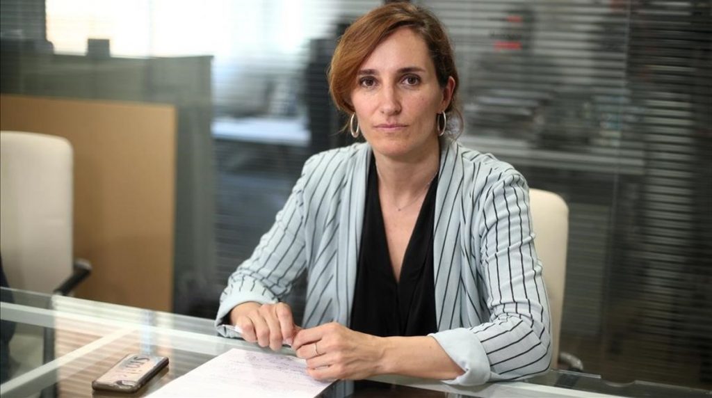 La ministra de Sanidad y líder de Más Madrid, Mónica García, tiene la presión de los médicos. Fuente: Agencias