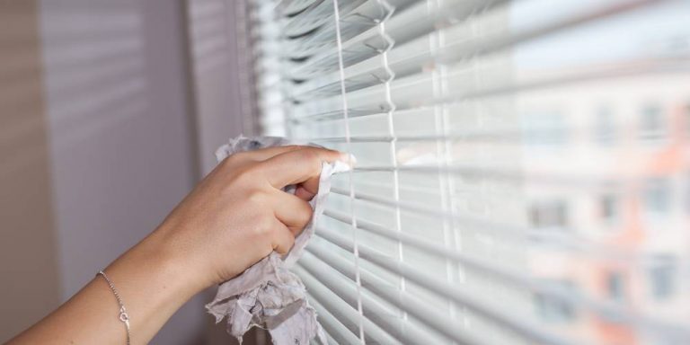 Cómo limpiar una persiana