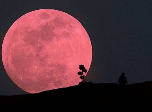 Qué es la superluna rosa Qué es la superluna rosa