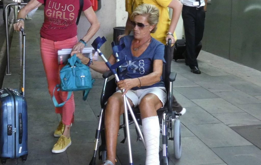 Sálvame: la salvaje caída de Anabel Pantoja y otros que han 'besado' el suelo