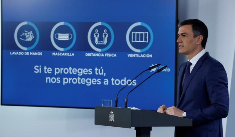 Sánchez quiere que el 9 de mayo sea el punto y final del estado de alarma