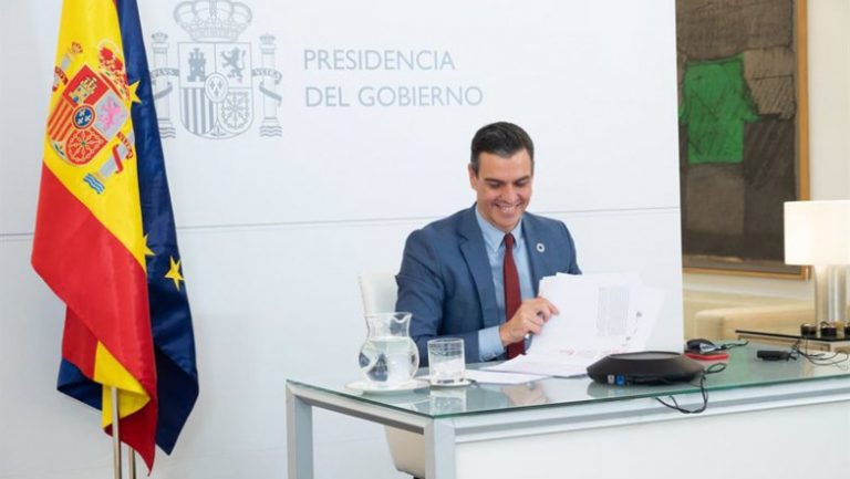 Sánchez: El Consejo de Ministros analizará el Plan de Recuperación pero no lo aprobará