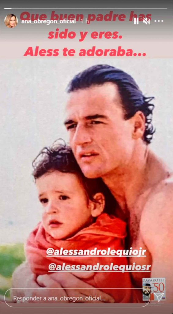 Ana Obregón defendió de Antonia Dell'Atte a Alessandro Lequio, su expareja y colaborador de Ana Rosa.