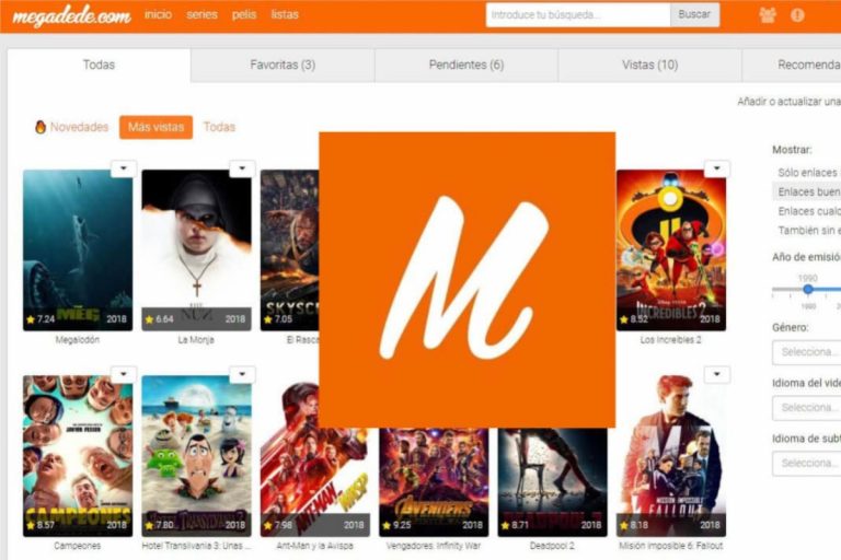 ¿Buscas alternativas a Megadede? Estas son las mejores webs para ver películas y series