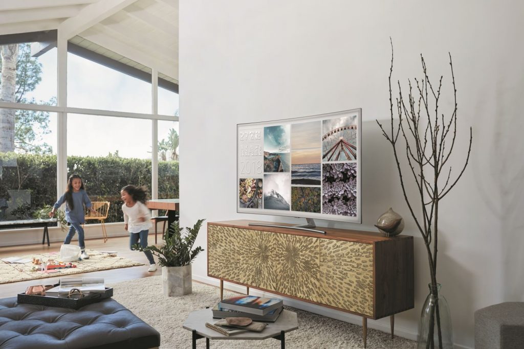 Smart TV Samsung perfectas para usar de marco de fotos o como un cuadro 153 ambient mode