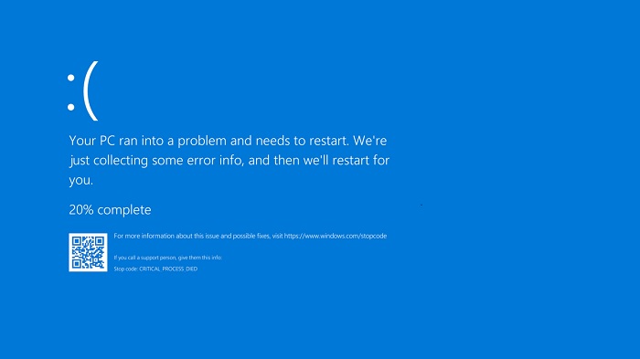 error windows 10