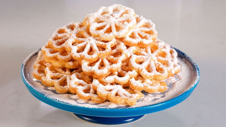 Cómo hacer flores fritas espectaculares para una merienda dulce