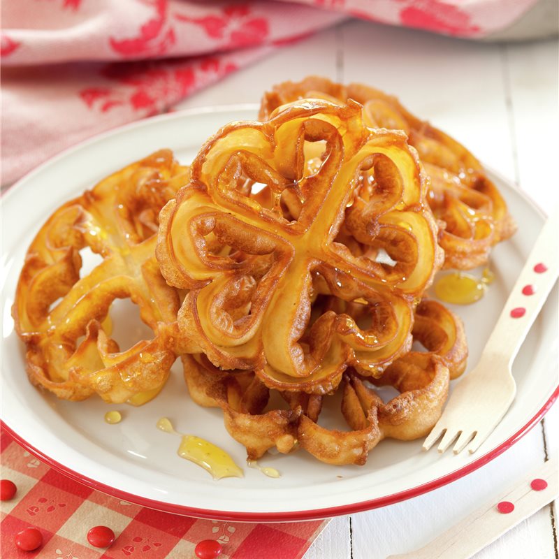 Acompañamientos de las flores fritas