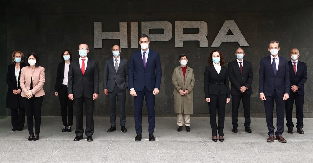 Hubo un llamamiento a la unidad en la sede de Hipra.