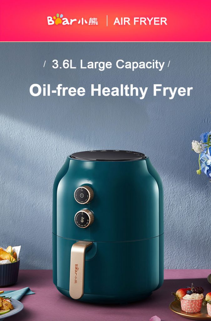 Aliexpress: mejores cachivaches para cocinar sin aceite y que vas a amar nada más probarlos 20 freidora 1