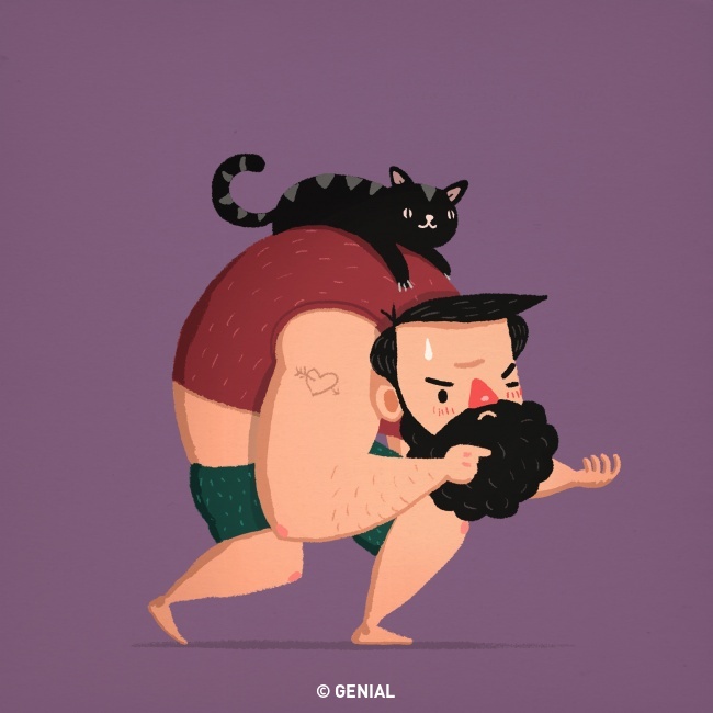 10 cosas que hacen los hombres cuando están solos