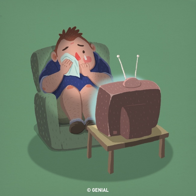 10 cosas que hacen los hombres cuando están solos