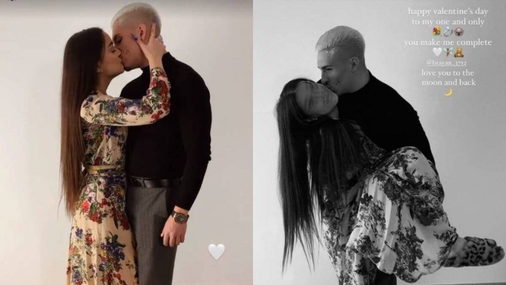 Julia Janeiro: 'bullying', novio futbolista e influencer. Así es la hija de Jesulín y María José Campanario 3 Julia Janeiro con su novio, Bryan Mejía.