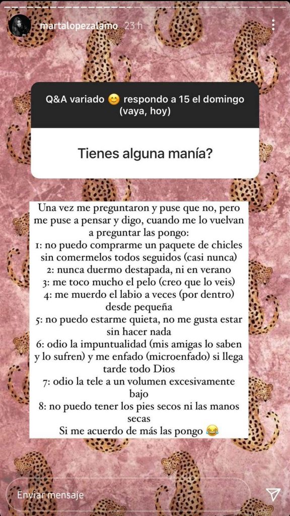 Se va de la lengua: las manías de Marta López que encantan a Kiko Matamoros 90 Se va de la lengua: las manías de Marta López que encantan a Kiko Matamoros