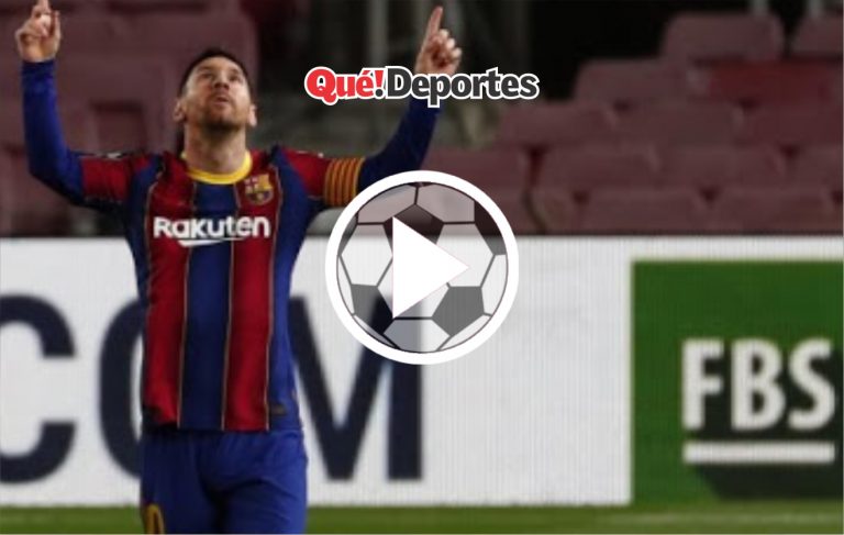 Mejor me siento (en el campo) y veo el golazo de Messi