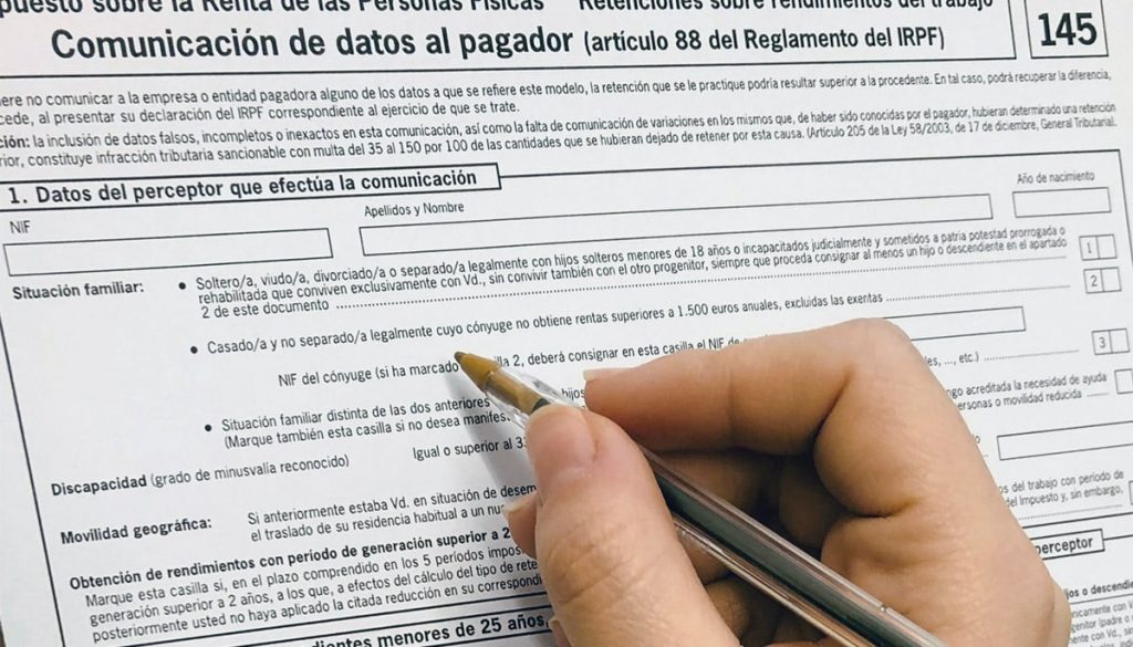 Cómo rellenar el modelo 145 27 ¿Cómo rellenar un modelo 145?