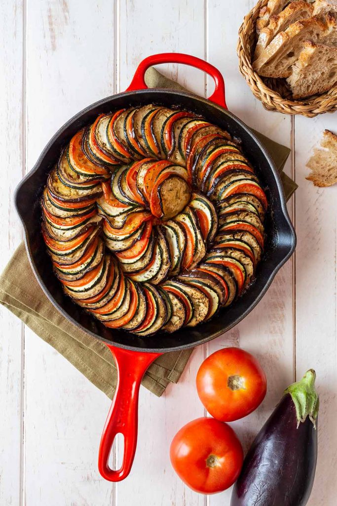 Cómo hacer ratatouille con la receta de la película 68 Personas que pueden disfrutar de esta receta