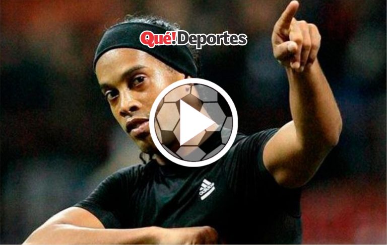 Ronaldinho, usted es diabólico