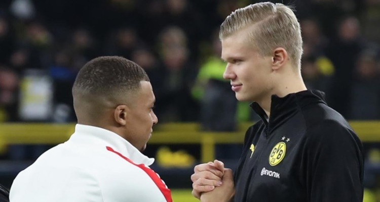 Táctica PSG Dortmund, Haaland Mbappé Real Madrid