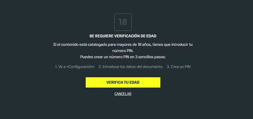 verificacion edad