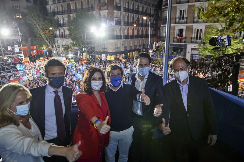 Casado reúne al Comité Ejecutivo Nacional del PP tras la gran victoria de Ayuso Casado reúne al Comité Ejecutivo Nacional del PP tras la gran victoria de Ayuso